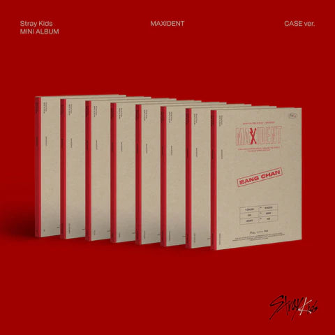 STRAY KIDS - MAXIDENT 7TH MINI ALBUM [CASE VER.]