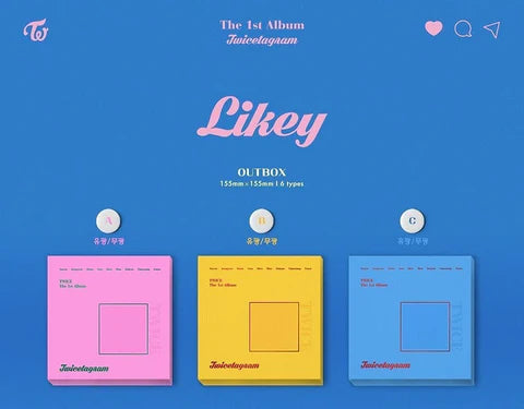 TWICE - TWICETAGRAM 1ST ALBUM [MATTE VER.]