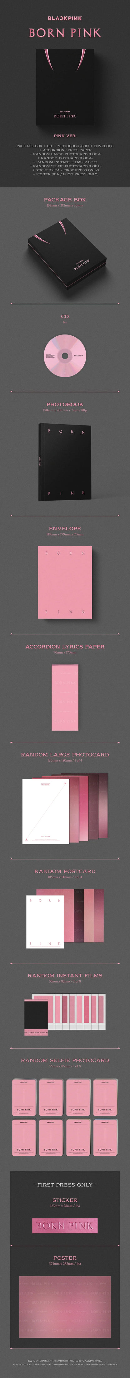 BLACKPINK - BORN PINK [BOX SET VER.] 2ND ALBUM