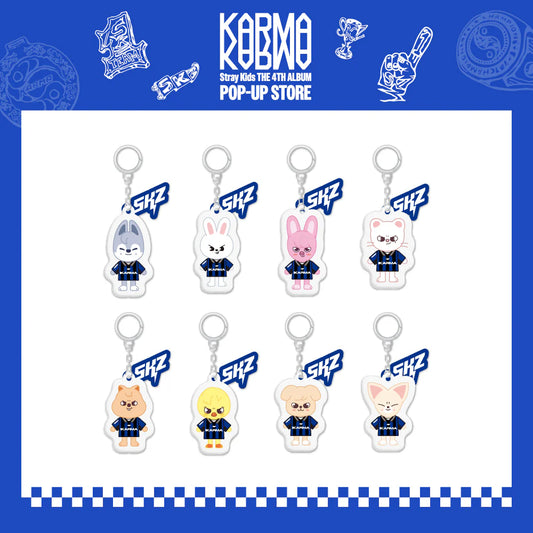 STRAY KIDS - KARMA POP-UP STORE MD SKZOO YINYANG KEYRING