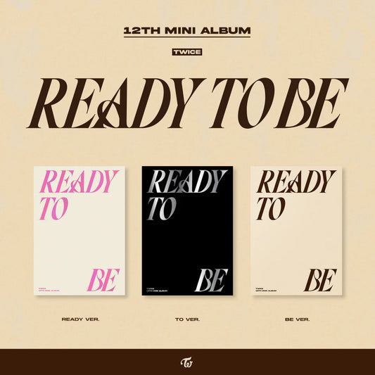 TWICE - READY TO BE 12TH MINI ALBUM