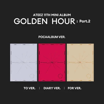 ATEEZ - GOLDEN HOUR: PART.2 11TH MINI ALBUM [POCA ALBUM VER.]