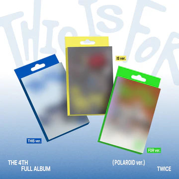 TWICE - THIS IS FOR 4TH ALBUM [POLAROID VER.]