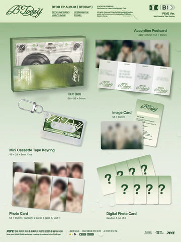 BTOB - BTODAY MINI EP ÁLBUM [EDICIÓN LIMITADA PLVE VER.]