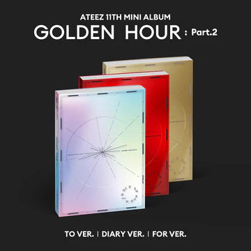 ATEEZ - GOLDEN HOUR: PART.2 11TH MINI ALBUM [STANDARD VER.]