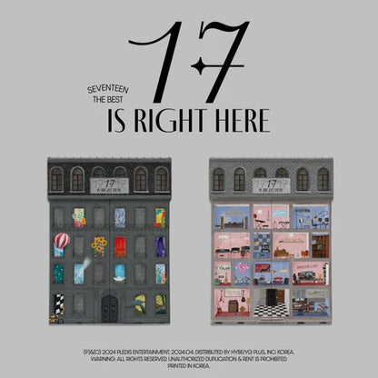 SEVENTEEN - 17 IS RIGHT HERE SEVENTEEN THE BEST ALBUM