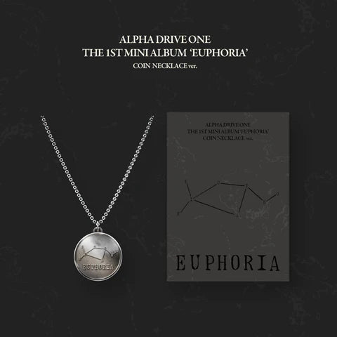 ALPHA DRIVE ONE - EUPHORIA 1ST MINI ALBUM [COIN NECKLACE VER. LIMITED EDITION]