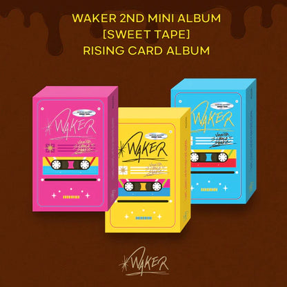 WAKER - SWEET TAPE 2ND MINI ALBUM [RISING CARD PLATAFORM VER.]