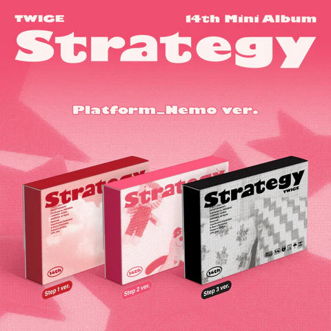 TWICE - STRATEGY 14TH MINI ALBUM [PLATAFORM NEMO VER.]