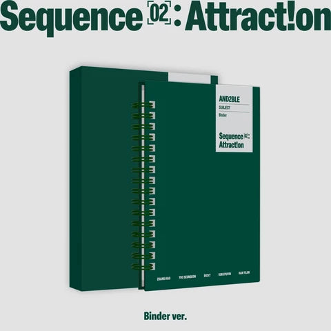 (PRE-ORDER) AND2BLE - SEQUENCE 02: ATTRACTION 2ND MINI ALBUM [BINDER VER.]