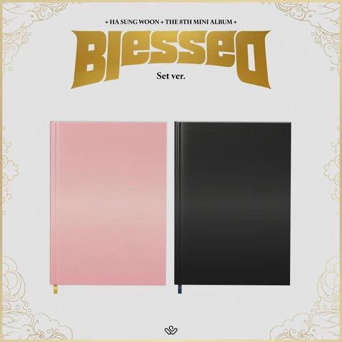 HA SUNG WOON - 8TH MINI ALBUM BLESSED [PHOTOBOOK VER.]