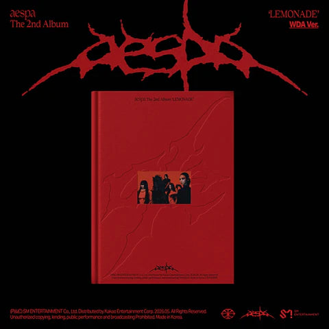 (PRE-ORDER) AESPA - LEMONADE 2ND ALBUM [WDA VER.]