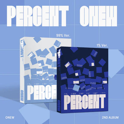 ONEW (SHINEE) - VOL.2 PERCENT 2DO ÁLBUM [VERSIÓN PHOTOBOOK]