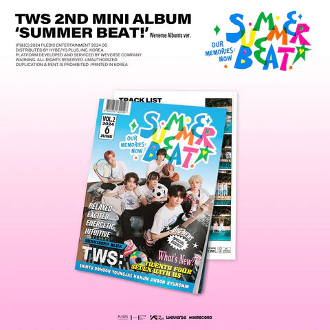 TWS - SUMMER BEAT! 2ND MINI ALBUM [WEVERSE VER.]