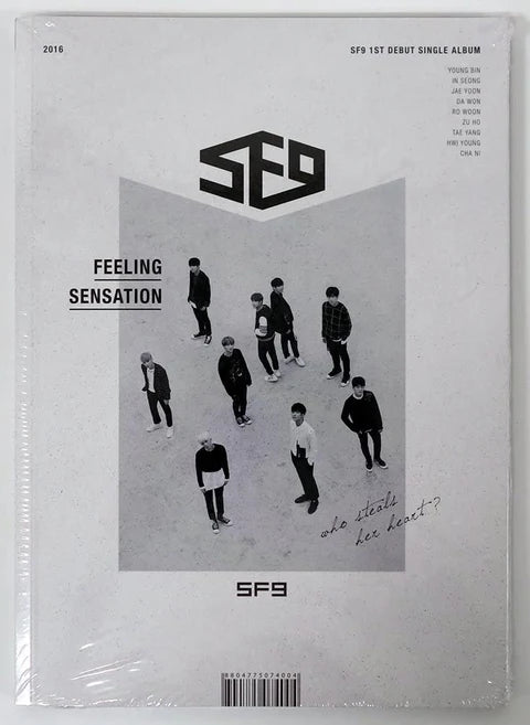 SF9 - FEELING SENSATION 1ST DEBUT SINGLE ALBUM