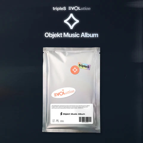 TRIPLE - EVOLUTION <MUJUK> MINI ALBUM [OBJEKT MUSIC ALBUM]