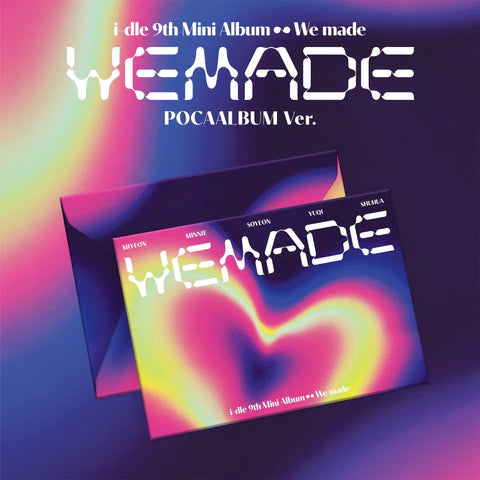 I-DLE - WE MADE 9TH MINI ALBUM [POCAALBUM VER.]