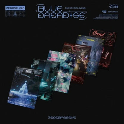 (PRE-ORDER) ZEROBASEONE - BLUE PARADISE 5TH MINI ALBUM [ZEROSE VER.] POB