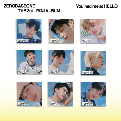 ZEROBASEONE - YOU HAD ME AT HELLO 3RD MINI ALBUM [DIGIPACK VER.]