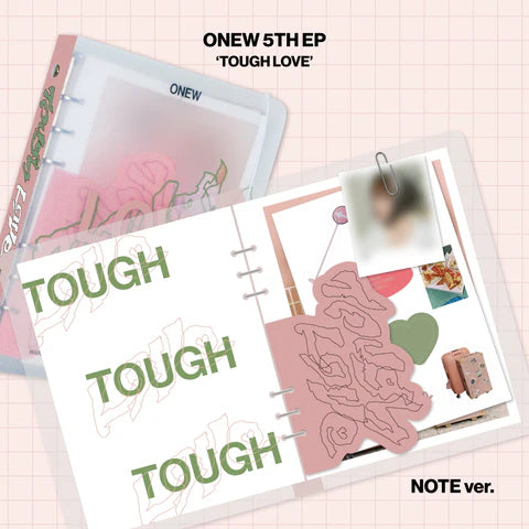 ONEW - TOUGH LOVE 5º MINI ÁLBUM [VER. NOTE]