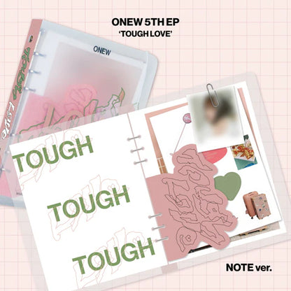 ONEW - TOUGH LOVE 5º MINI ÁLBUM [VER. NOTE]