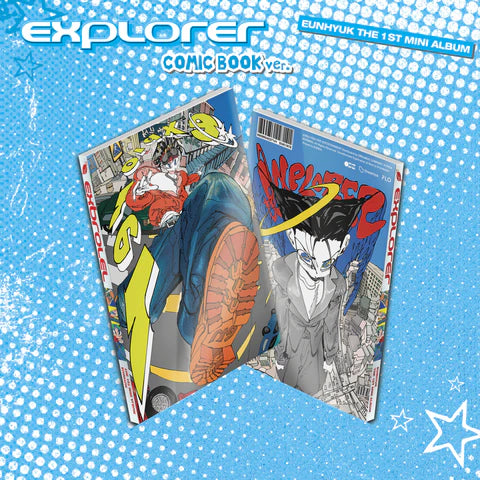 EUNHYUK (SUPER JUNIOR) - EXPLORER 1ST MINI ALBUM [COMIC BOOK VER.]