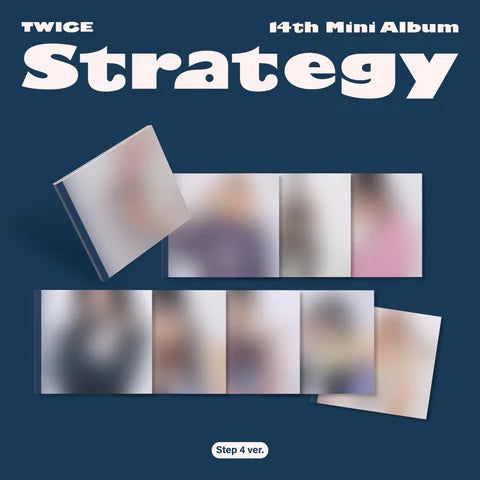 TWICE - STRATEGY 14TH MINI ALBUM [STEP 4 VER.]