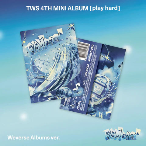 TWS - PLAY HARD 4TH MINI ALBUM [WEVERSE ALBUM VER.]