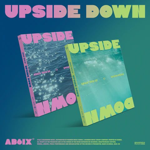 AB6IX - UPSIDE DOWN 10TH EP ALBUM [PHOTOBOOK VER.]