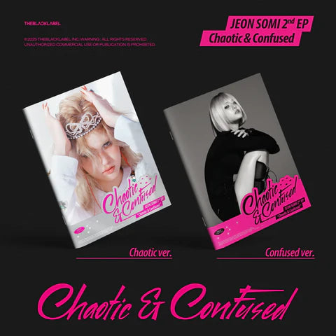 JEON SOMI - CHAOTIC & CONFUSED 2ND EP ALBUM