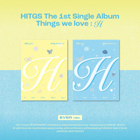 HITGS - THINGS WE LOVE: H 1ST SINGLE ALBUM [PLATAFORM VER.]