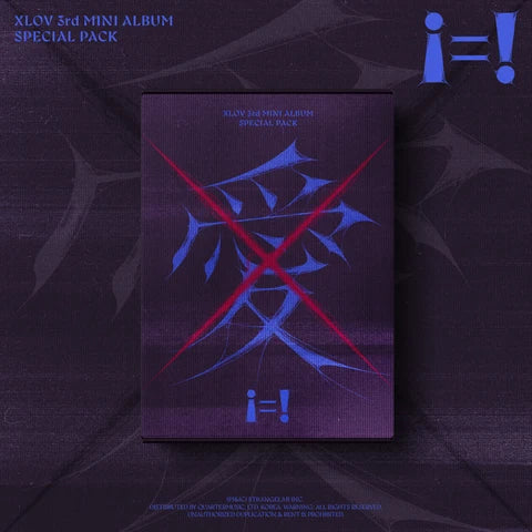(PRE-ORDER) XLOV - I=! 3RD MINI ALBUM [SPECIAL PACK]