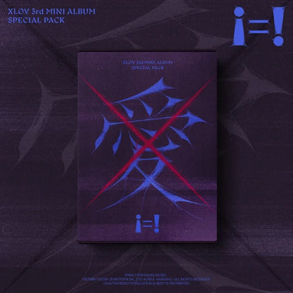 (PRE-ORDER) XLOV - I=! 3RD MINI ALBUM [SPECIAL PACK]
