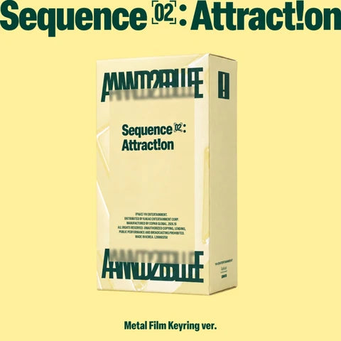 (PRE-ORDER) AND2BLE - SEQUENCE 02: ATTRACTION 2ND MINI ALBUM [METAL FILM KEYRING VER.]