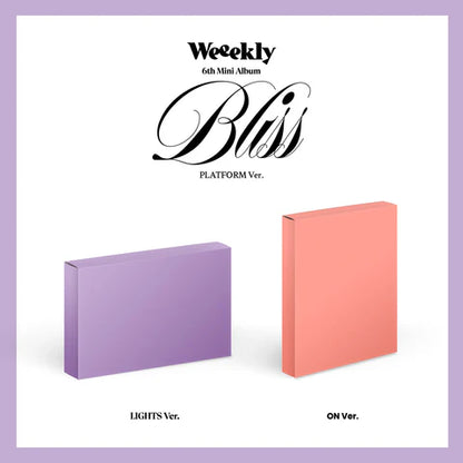 WEEEKLY - BLISS 6TH MINI ALBUM (copia)