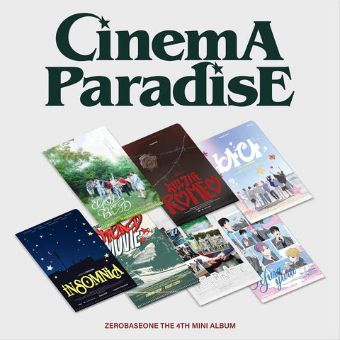 ZEROBASEONE - CINEMA PARADISE 4TH MINI ALBUM [ZEROSE VER.]