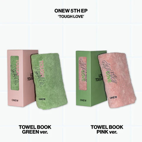 ONEW (SHINEE) - TOUGH LOVE 5TH MINI ALBUM [TOWEL BOOK VER.]