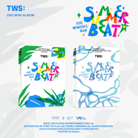 TWS - SUMMER BEAT! 2ND MINI ALBUM [POB] RANDOM