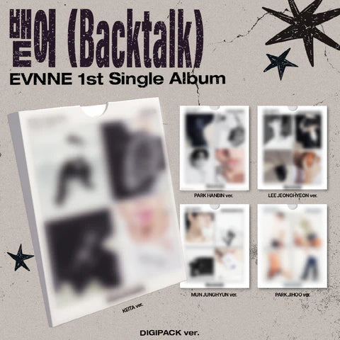 EVNNE - BACKTALK/ 뱉어 1ST SINGLE ALBUM [DIGIPACK VER.]