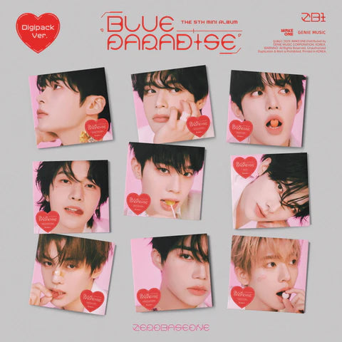 (PRE-ORDER) ZEROBASEONE - BLUE PARADISE 5TH MINI ALBUM [DIGIPACK POB]