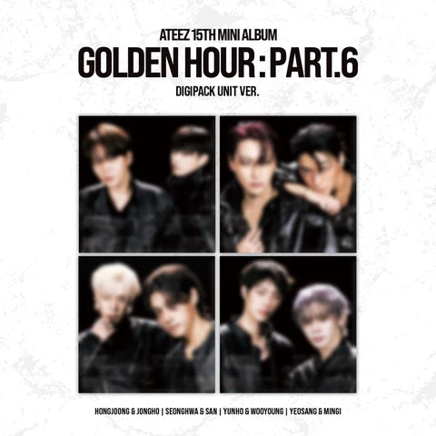 (PRE-ORDER) ATEEZ - GOLDEN HOUR: PART.6 15TH MINI ALBUM [UNIT DIGIPACK VER.]