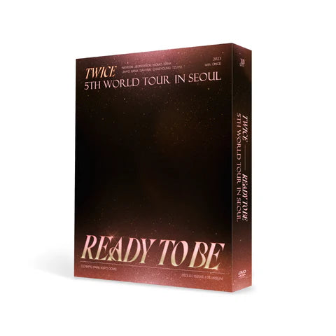 TWICE - READY TO BE 5TH WORLD TOUR IN SEOUL DVD