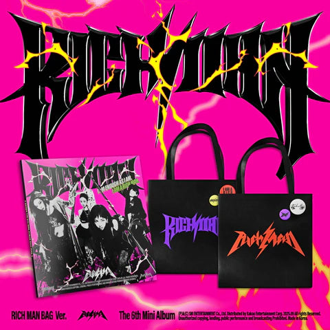 AESPA - RICH MAN 6TH MINI ALBUM [RICH MAN BAG VER.]
