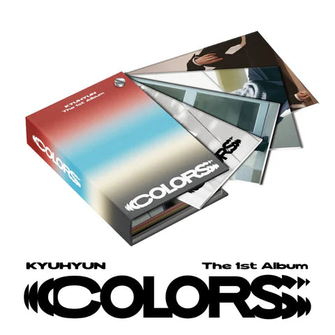 KYUHYUN (SUPER JUNIOR) - COLORS 1ST ALBUM [SWATCH BOOK VER.]