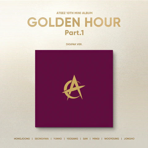 ATEEZ - GOLDEN HOUR : PART.1 ALBUM [DIGIPAK VER.]