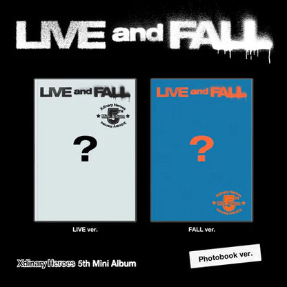 XDINARY HEROES - LIVE AND FALL 5TH MINI ALBUM [PHOTOBOOK VER.] POB