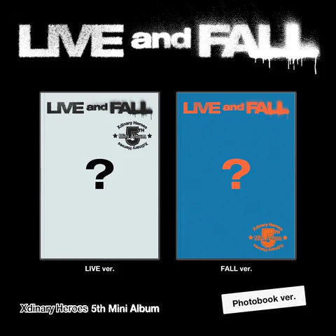 XDINARY HEROES - LIVE AND FALL 5TH MINI ALBUM [PHOTOBOOK VER.]