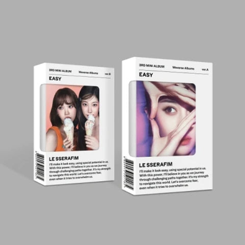 LE SSERAFIM - EASY 3RD MINI ALBUM [WEVERSE ALBUMS VER.]