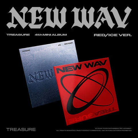 TREASURE - NEW WAV 4TH MINI ALBUM