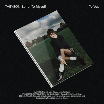 TAEYEON - LETTER TO MYSELFT 6TH MINI ALBUM [TO VER.]